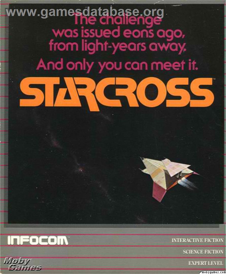 Starcross - Microsoft DOS - Artwork - Box