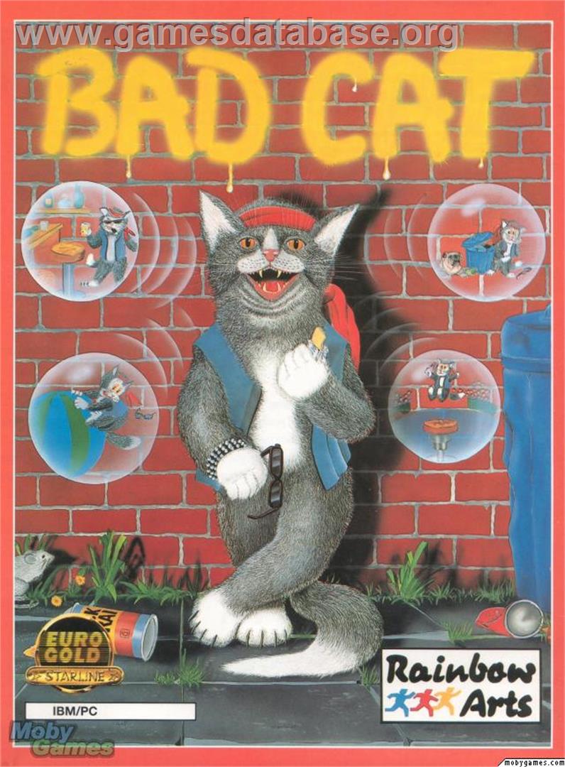 Street Cat - Microsoft DOS - Artwork - Box