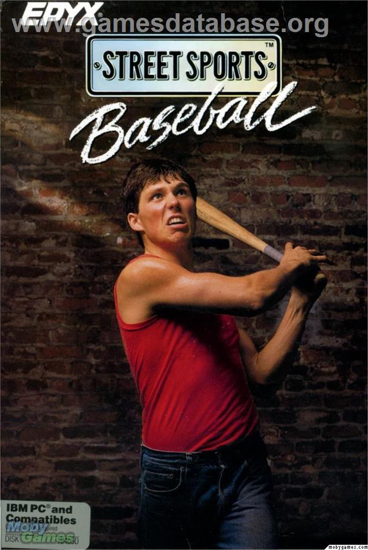 Street Sports Baseball - Microsoft DOS - Artwork - Box