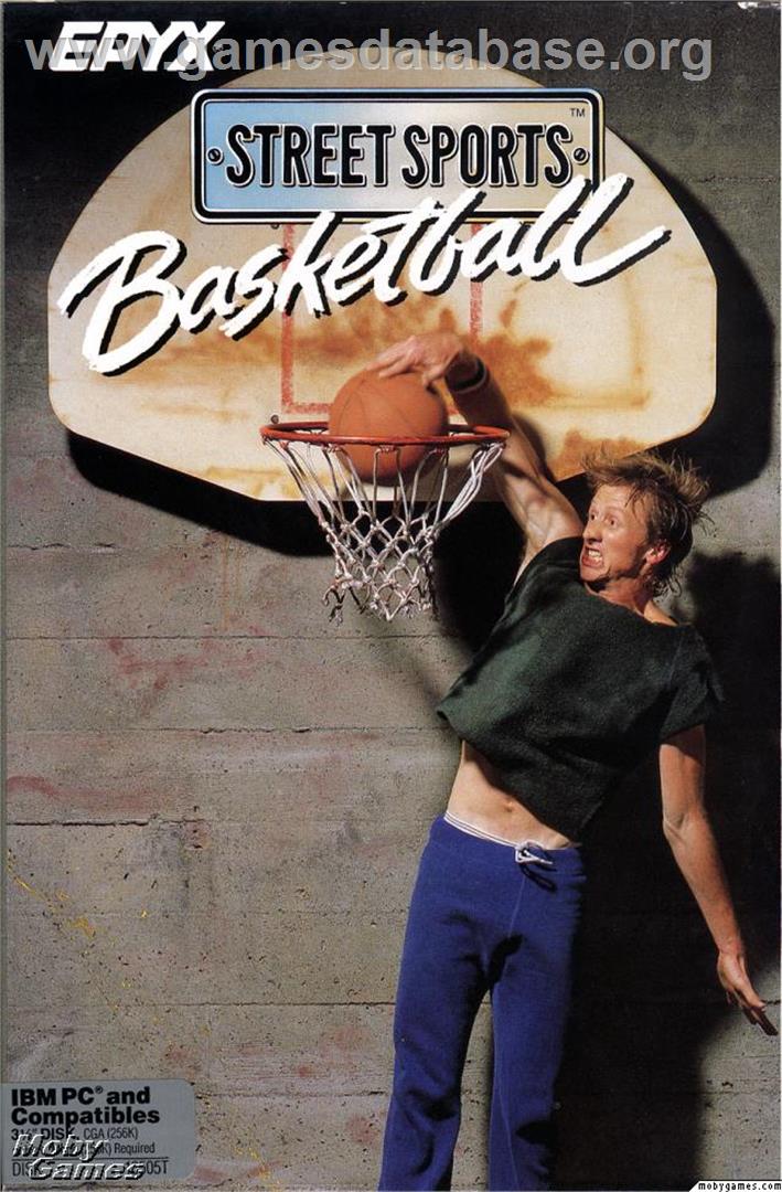 Street Sports Basketball - Microsoft DOS - Artwork - Box