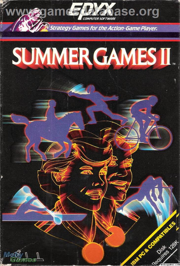 Summer Games II - Microsoft DOS - Artwork - Box