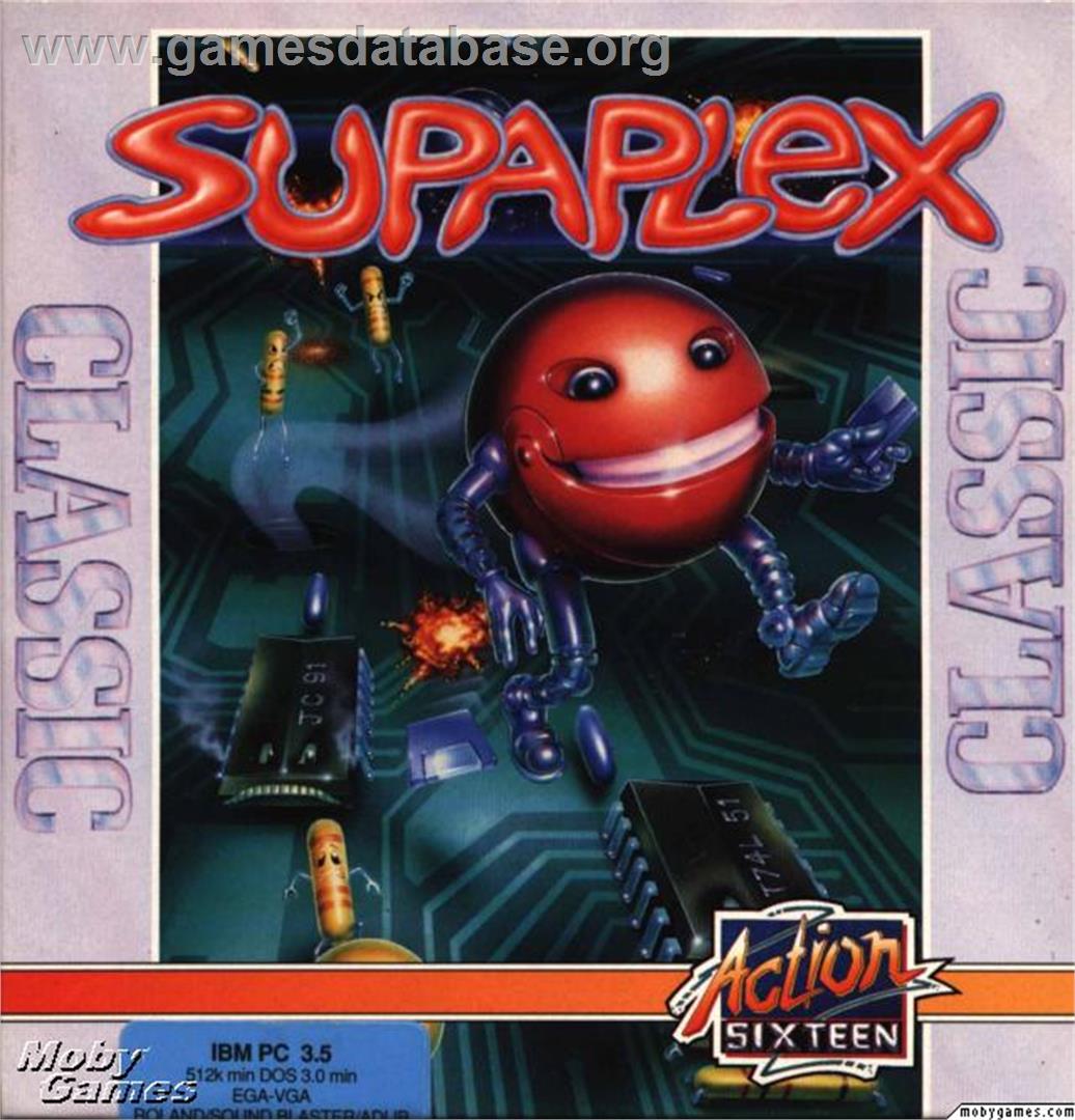 Supaplex - Microsoft DOS - Artwork - Box