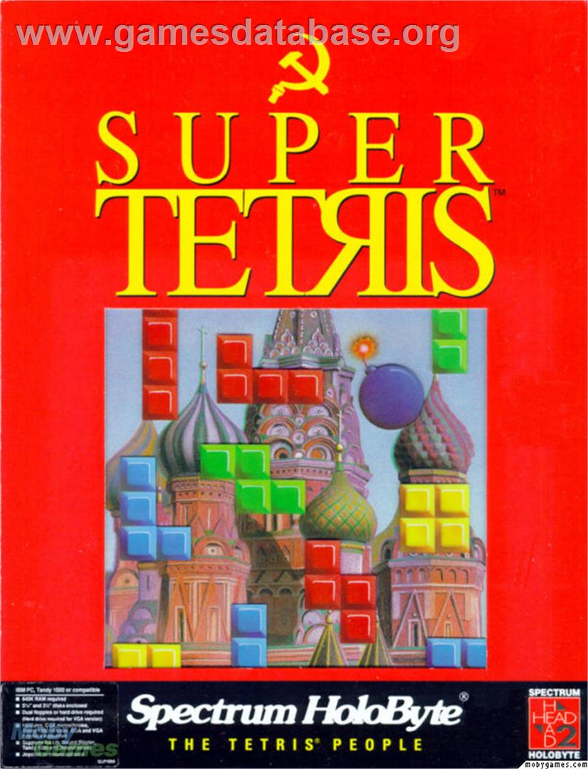 Super Tetris - Microsoft DOS - Artwork - Box