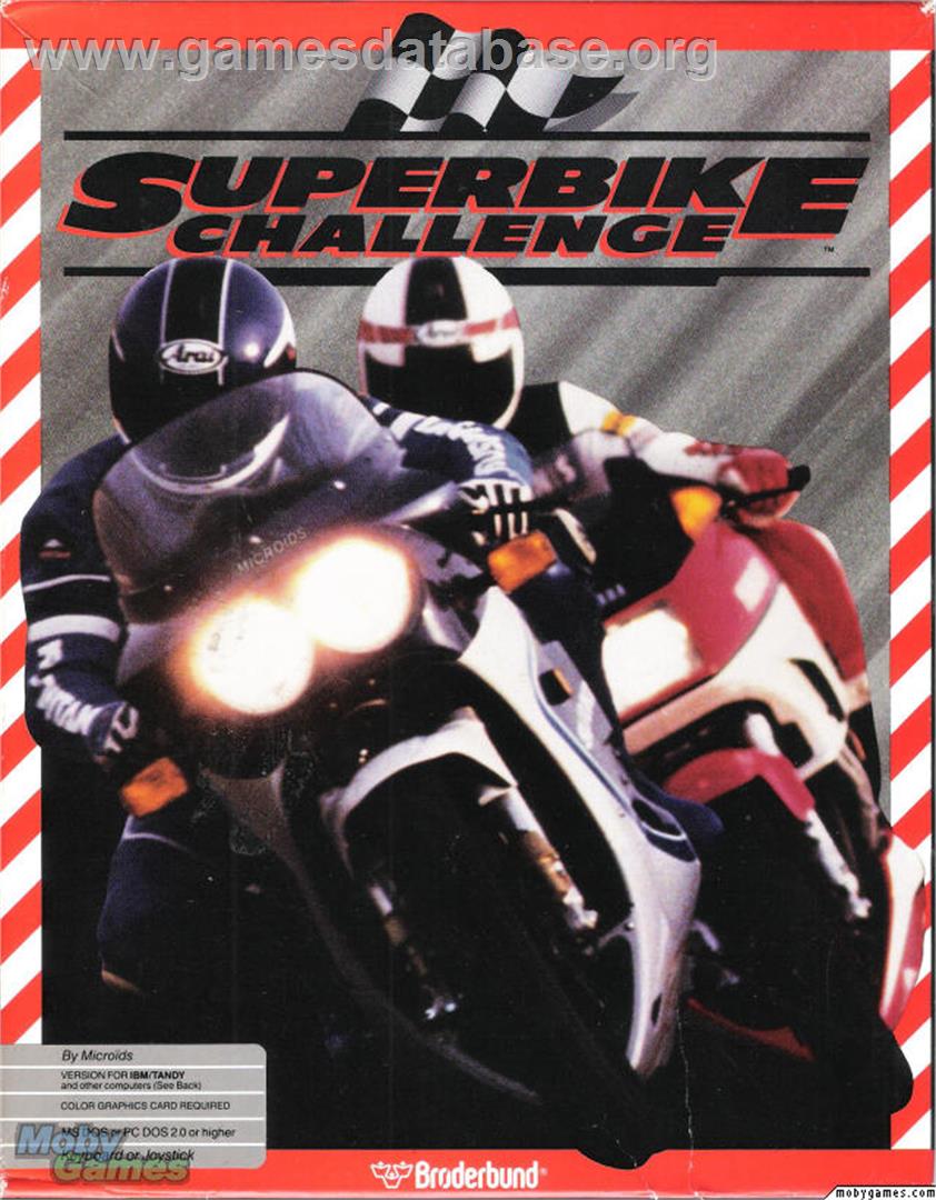Superbike Challenge - Microsoft DOS - Artwork - Box