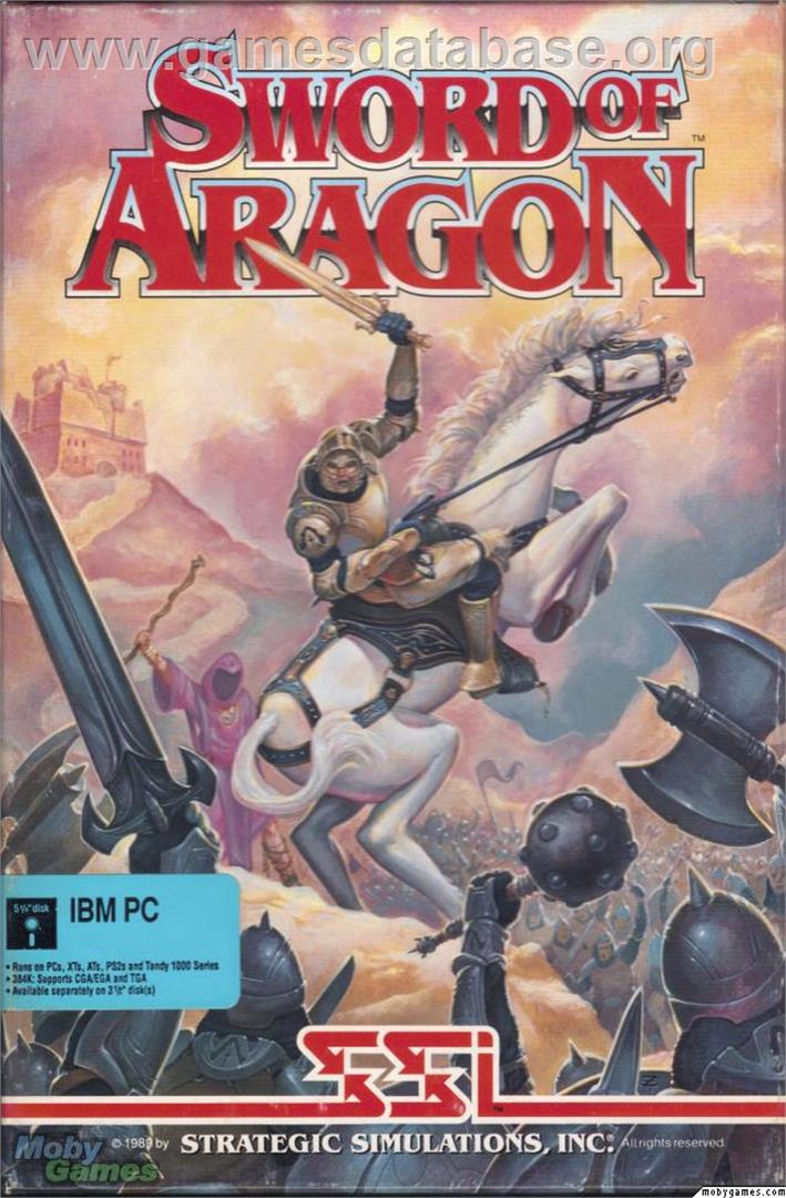 Sword of Aragon - Microsoft DOS - Artwork - Box