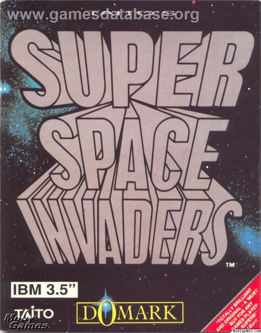 Taito's Super Space Invaders - Microsoft DOS - Artwork - Box