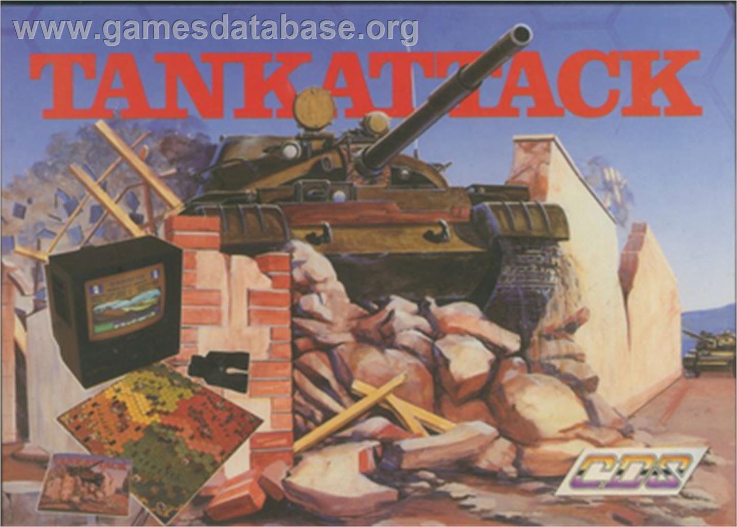 Tank Attack - Microsoft DOS - Artwork - Box