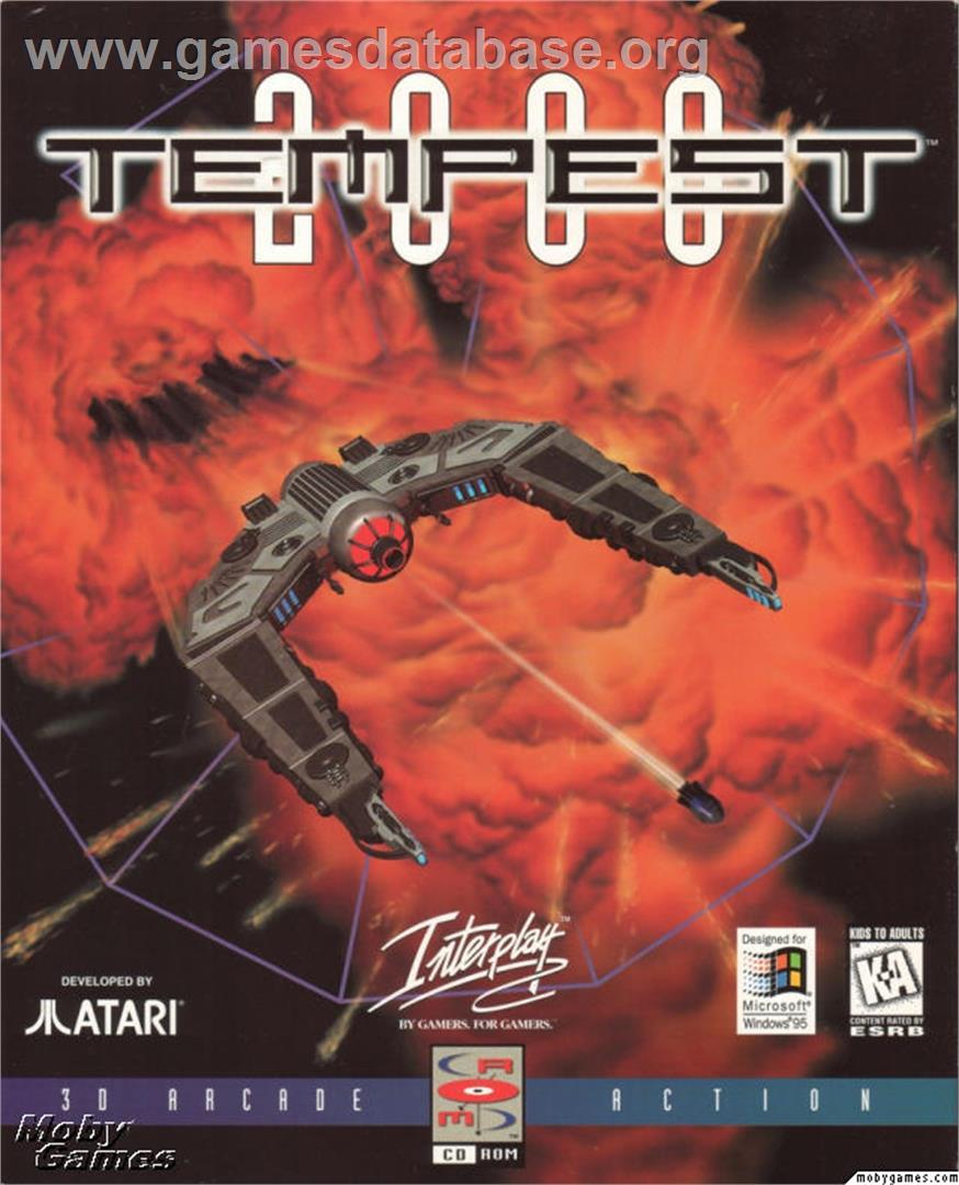 Tempest 2000 - Microsoft DOS - Artwork - Box