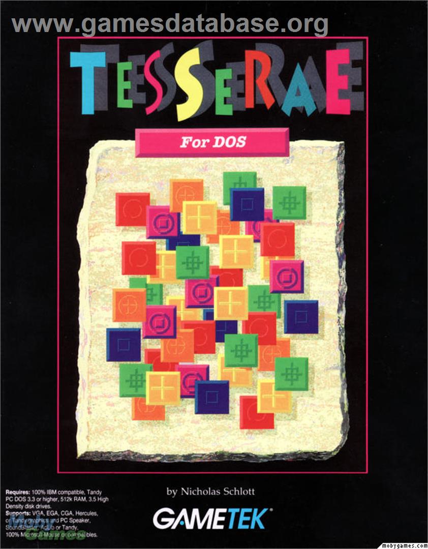 Tesserae - Microsoft DOS - Artwork - Box