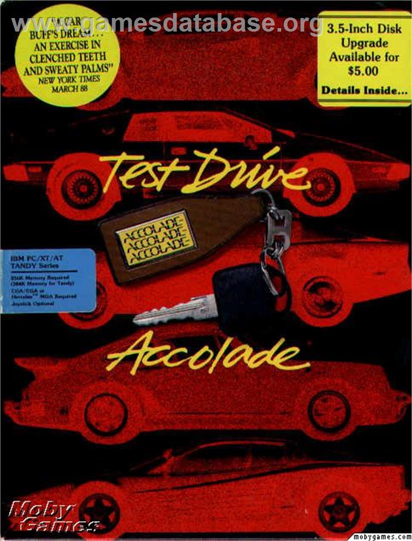Test Drive - Microsoft DOS - Artwork - Box