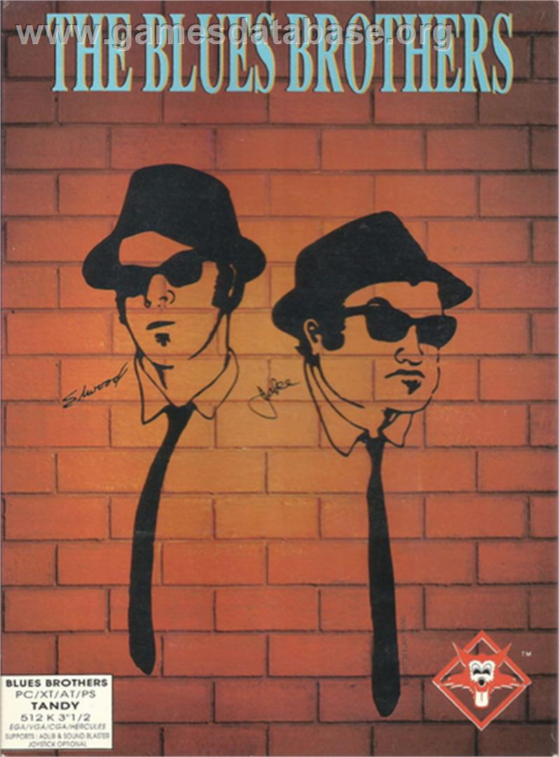 The Blues Brothers - Microsoft DOS - Artwork - Box