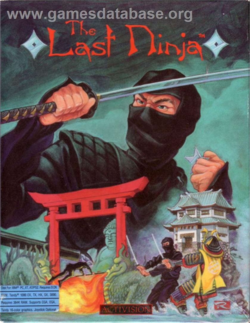The Last Ninja - Microsoft DOS - Artwork - Box