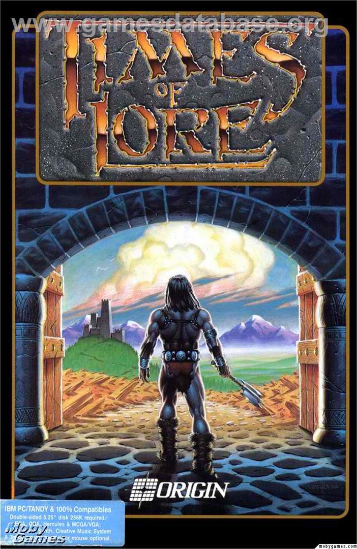 Times of Lore - Microsoft DOS - Artwork - Box