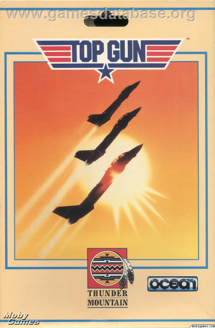 Top Gun - Microsoft DOS - Artwork - Box
