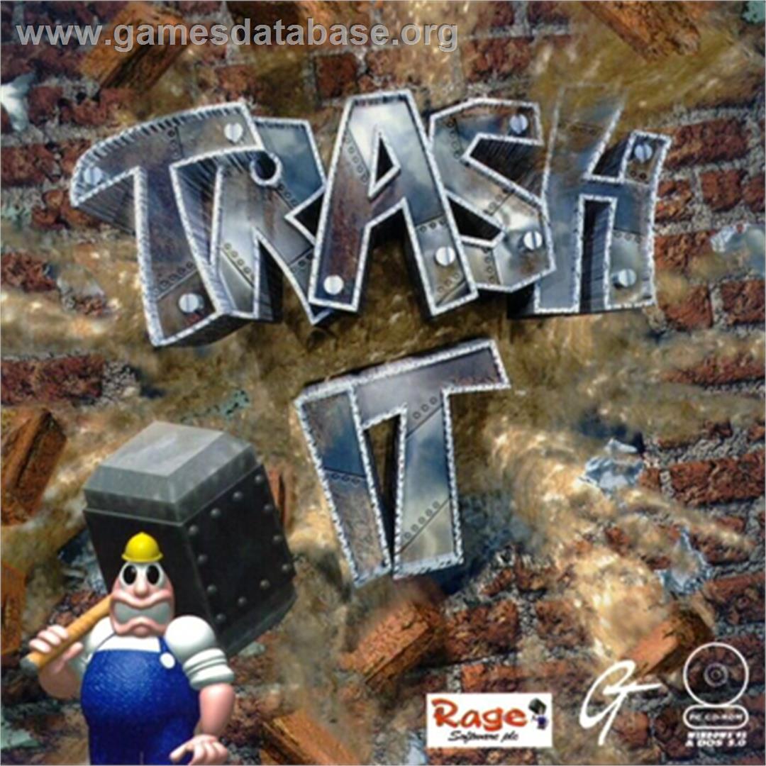 Trash It - Microsoft DOS - Artwork - Box