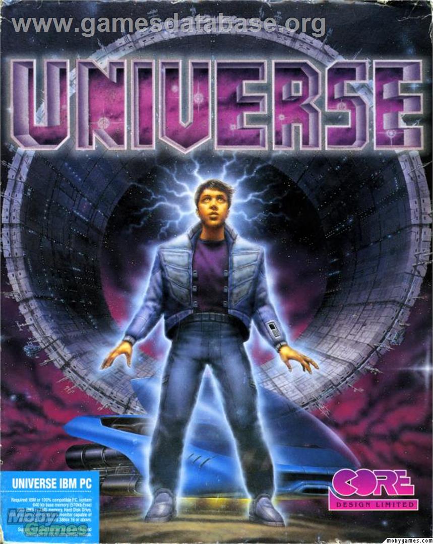 Universe - Microsoft DOS - Artwork - Box