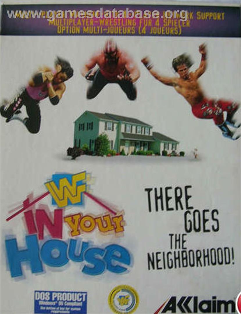 WWF in Your House - Microsoft DOS - Artwork - Box