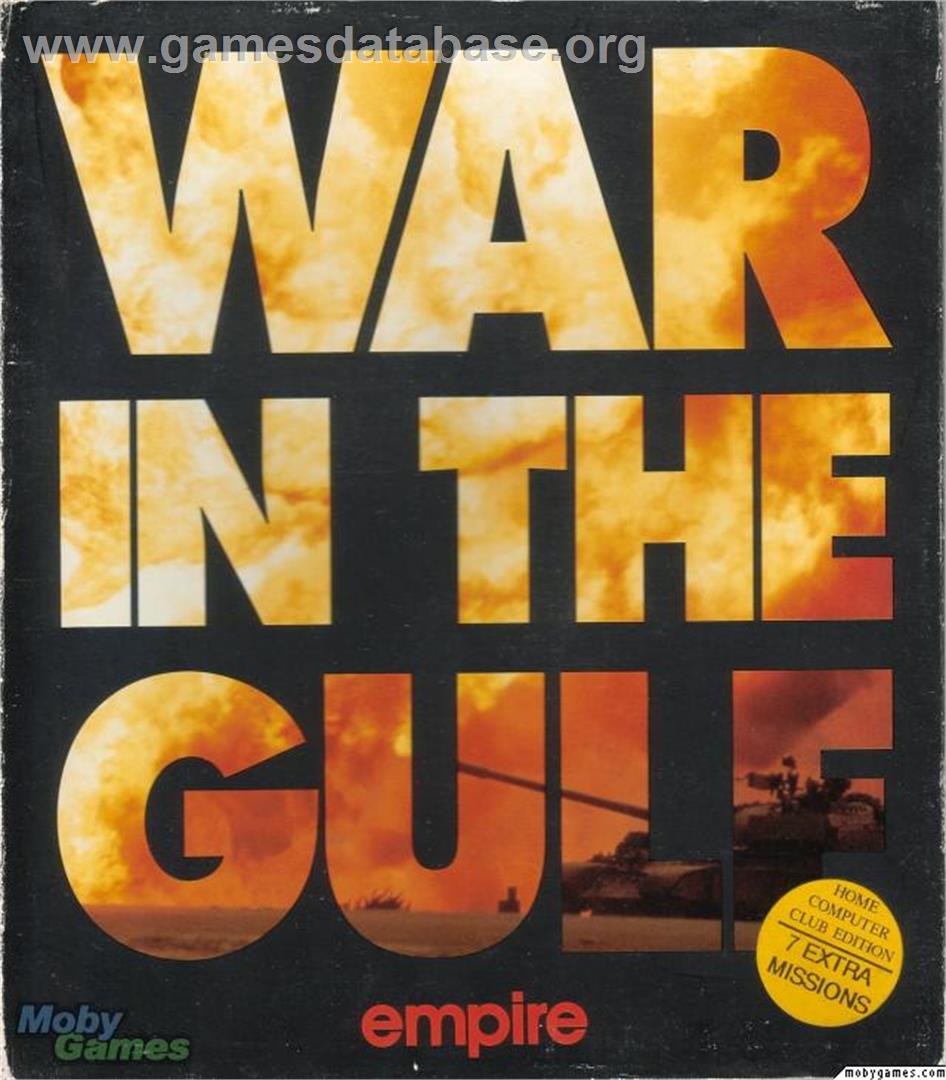 War in the Gulf - Microsoft DOS - Artwork - Box