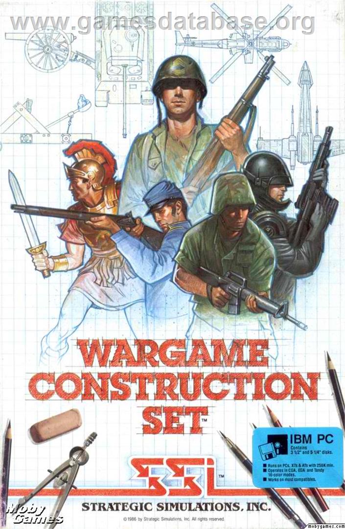 Wargame Construction Set - Microsoft DOS - Artwork - Box