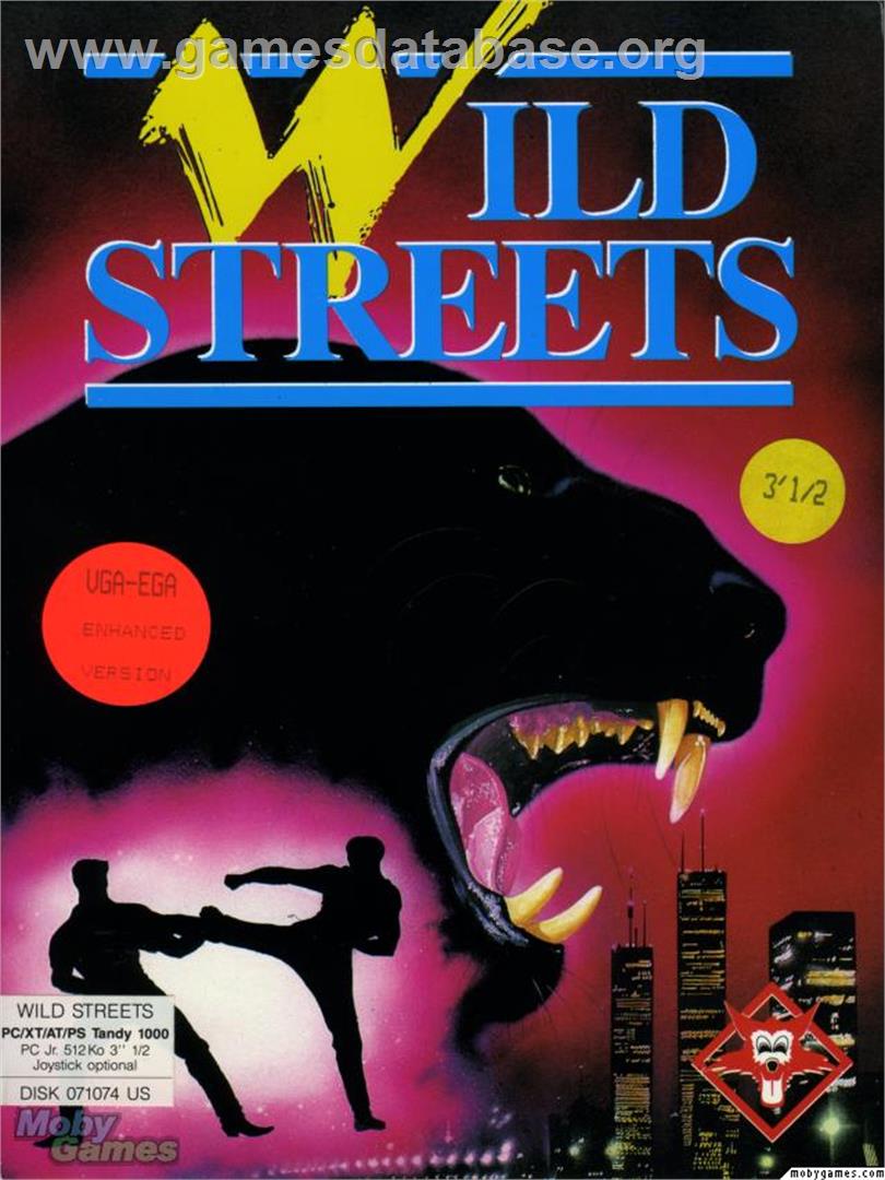 Wild Streets - Microsoft DOS - Artwork - Box