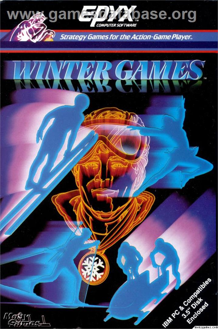 Winter Games - Microsoft DOS - Artwork - Box