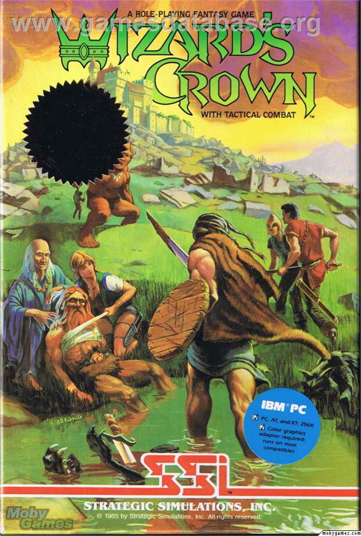 Wizard's Crown - Microsoft DOS - Artwork - Box