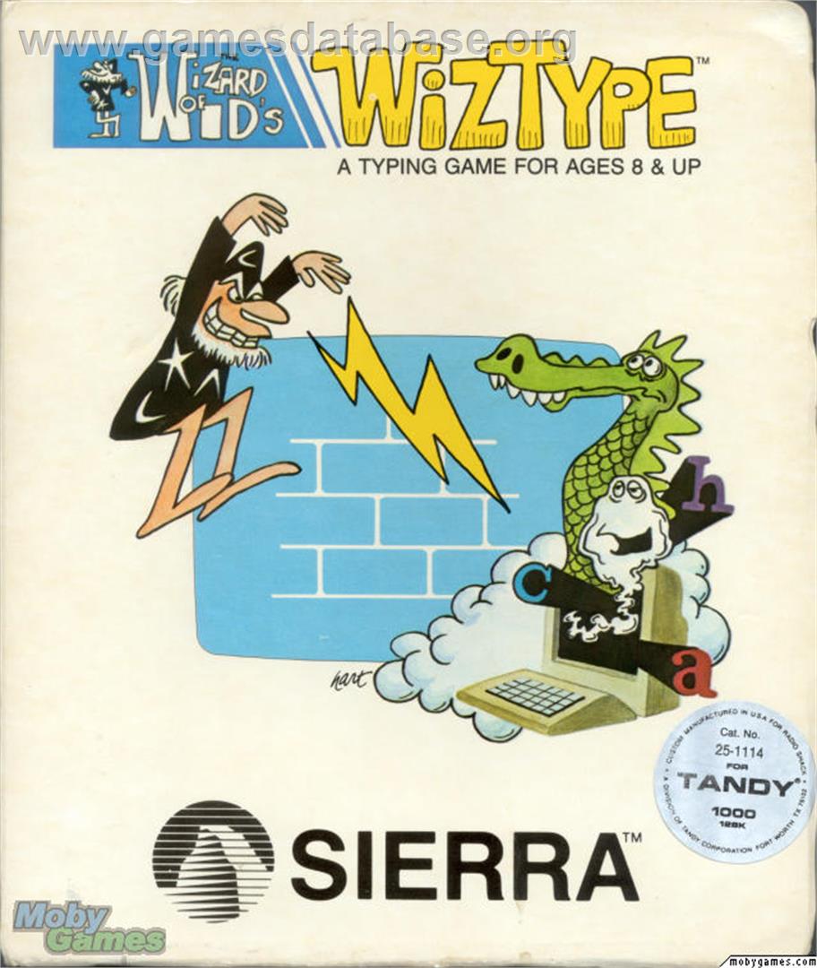 Wizard of Id's WizType - Microsoft DOS - Artwork - Box