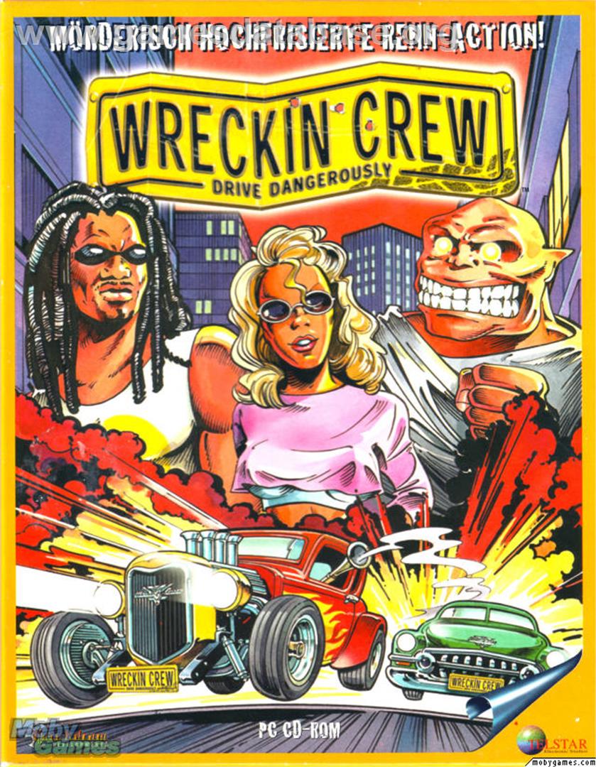 Wreckin Crew - Microsoft DOS - Artwork - Box