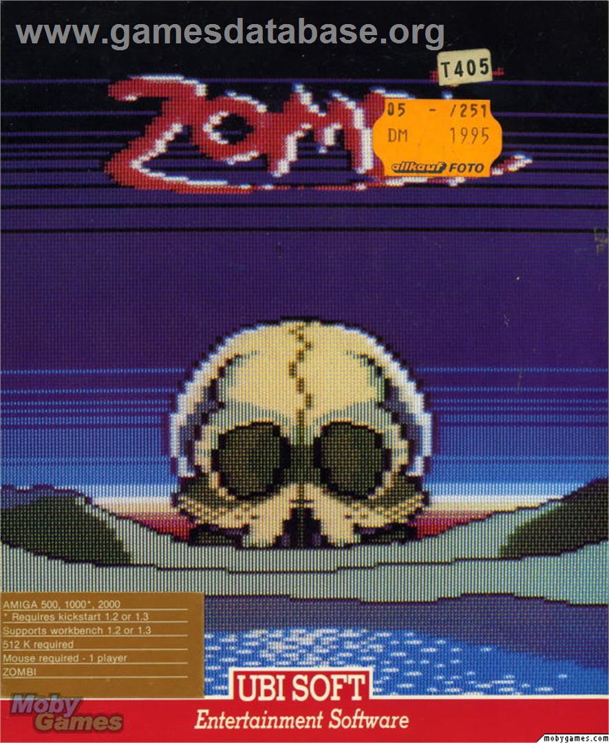 Zombi - Microsoft DOS - Artwork - Box