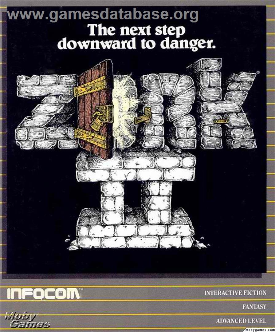 Zork II - The Wizard of Frobozz - Microsoft DOS - Artwork - Box