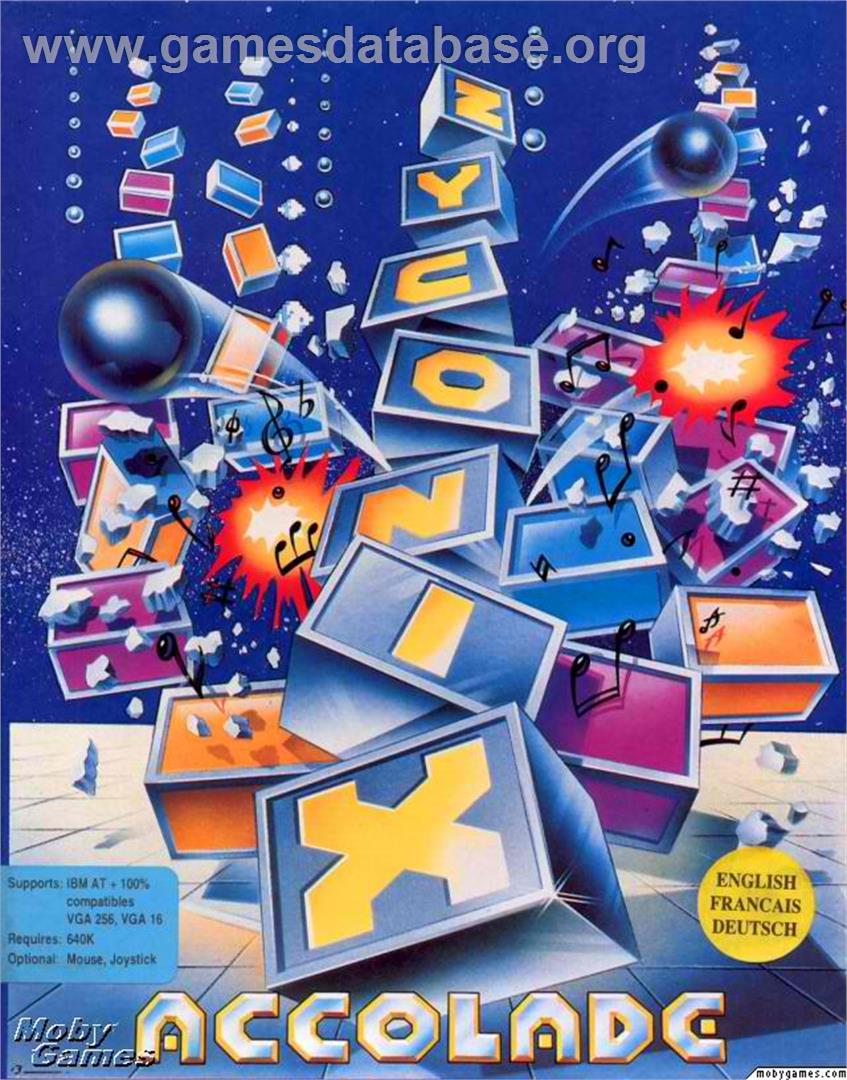 Zyconix - Microsoft DOS - Artwork - Box