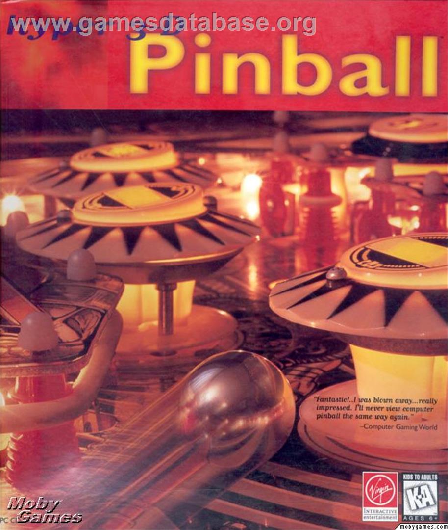 hyper 3-D Pinball - Microsoft DOS - Artwork - Box