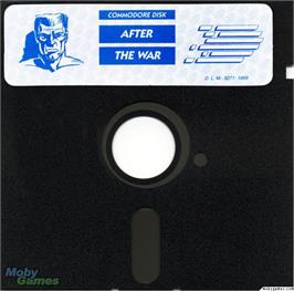 Artwork on the Disc for After the War on the Microsoft DOS.