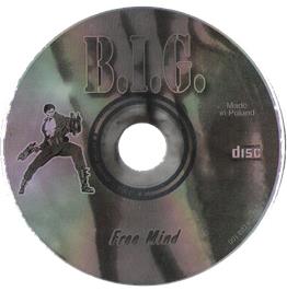 Artwork on the Disc for B.I.G. on the Microsoft DOS.