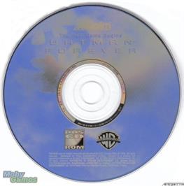 Artwork on the Disc for Batman Forever on the Microsoft DOS.
