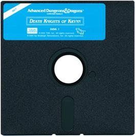 Artwork on the Disc for Death Knights of Krynn on the Microsoft DOS.