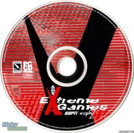 Artwork on the Disc for ESPN Extreme Games on the Microsoft DOS.
