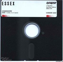 Artwork on the Disc for Essex on the Microsoft DOS.
