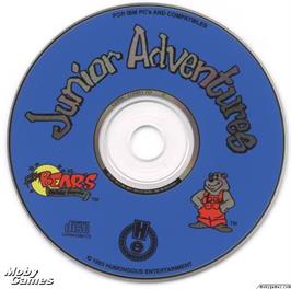 Artwork on the Disc for Fatty Bear's Birthday Surprise on the Microsoft DOS.