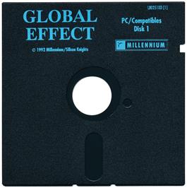 Artwork on the Disc for Global Effect on the Microsoft DOS.