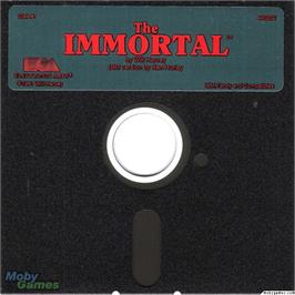 Artwork on the Disc for Immortal, The on the Microsoft DOS.