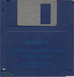 Artwork on the Disc for Mambo on the Microsoft DOS.