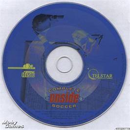 Artwork on the Disc for ONSIDE Complete Soccer on the Microsoft DOS.