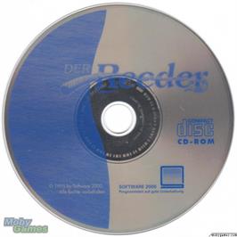 Artwork on the Disc for Ocean Trader on the Microsoft DOS.