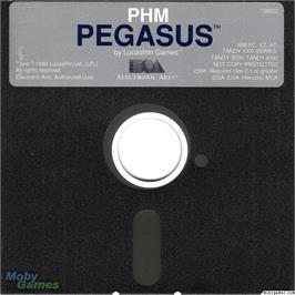 Artwork on the Disc for PHM Pegasus on the Microsoft DOS.