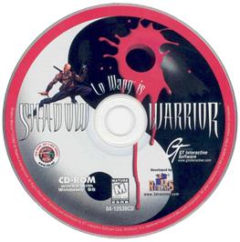 Artwork on the Disc for Shadow Warrior on the Microsoft DOS.