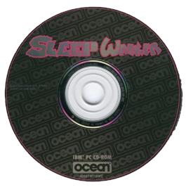 Artwork on the Disc for Sleepwalker on the Microsoft DOS.