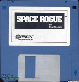 Artwork on the Disc for Space Rogue on the Microsoft DOS.