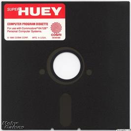 Artwork on the Disc for Super Huey UH-IX on the Microsoft DOS.