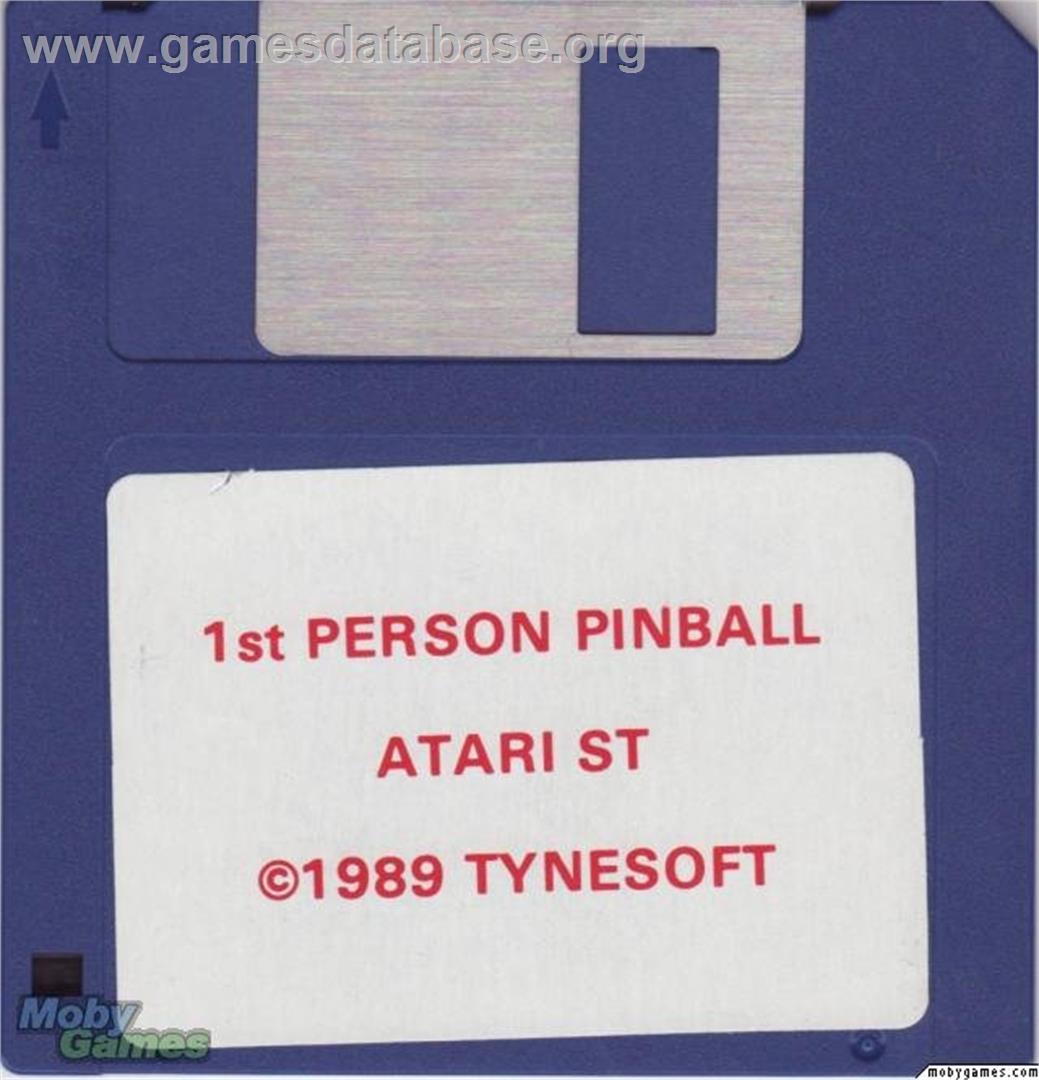 1st Person Pinball - Microsoft DOS - Artwork - Disc